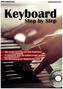 Keyboard Step by Step, m. Audio-CD