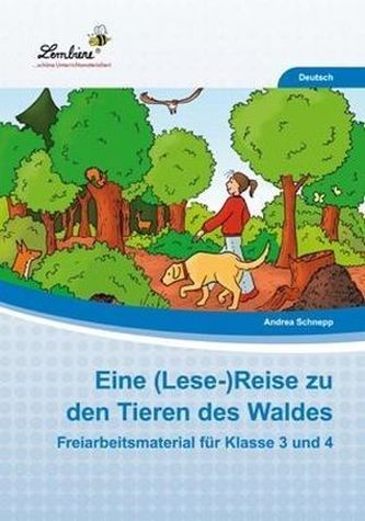 Eine (Lese-)Reise zu den Tieren des Waldes, 1 CD-ROM