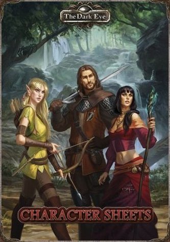 The Dark Eye, Character Sheets