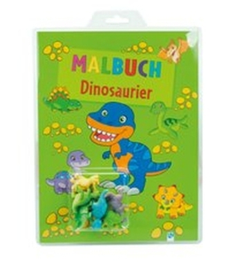 Malbuch: Dinosaurier