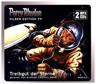 Perry Rhodan Silber Edition - Treibgut der Sterne, 2 MP3-CDs