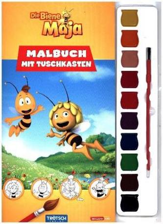 Die Biene Maja, Malbuch mit Tuschkasten