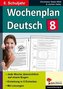 Wochenplan Deutsch, 8. Schuljahr