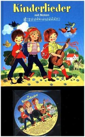Kinderlieder mit Noten, m. Audio-CD