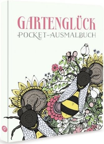 Gartenglück - Pocket-Ausmalbuch