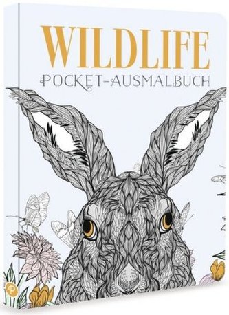 Wildlife - Pocket-Ausmalbuch