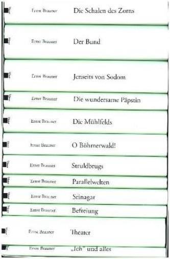 Werkausgabe Ernst Brauner Box, 12 Bde.