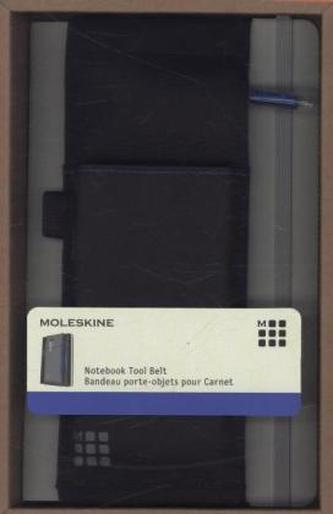 Moleskine Utensilienband L/A5, Vertikal, Paynesgrau