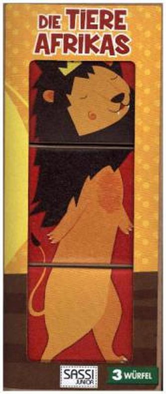 Die Tiere Afrikas (Würfelpuzzle)