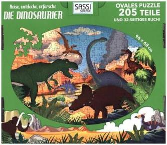 Reise, entdecke, erforsche (Kinderpuzzle), Dinosaurier
