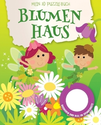 Mein 3D Puzzelbuch - Blumenhaus