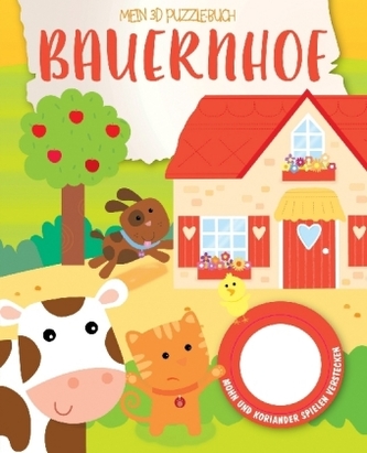 Mein 3D Puzzelbuch - Bauernhof