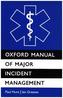Oxford Manual of Major Incident Management