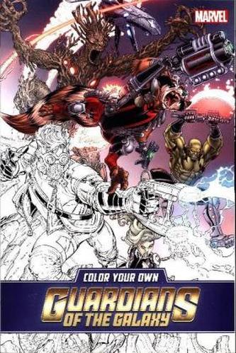 Color Your Own Guardians of the Galaxy