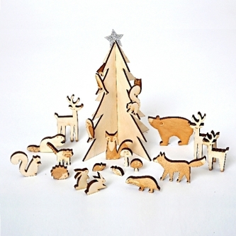 WOODLAND Adventkalender