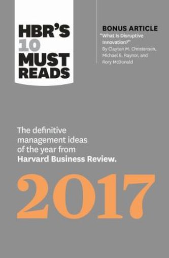 HBRs 10 Must Reads 2017