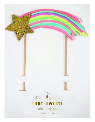 Shooting Star Cake Topper