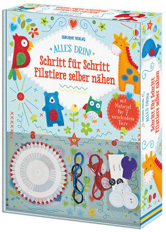 Alles drin! Schritt für Schritt Filztiere selber nähen