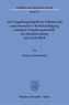 Der Umgehungsbegriff im Arbeitsrecht unter besonderer Berücksichtigung einzelner Umgehungsmodelle im Zusammenhang mit 613a BGB.
