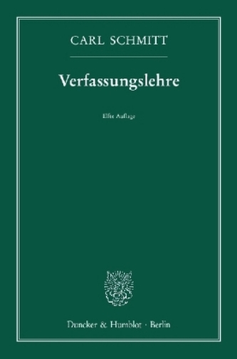 Verfassungslehre