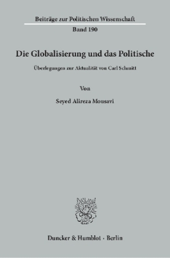 Die Globalisierung und das Politische.