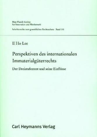 Perspektiven des internationalen Immaterialgüterrechts
