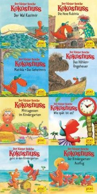 Pixi-Buch 2215-2222 (Der kleine Drache Kokosnuss)