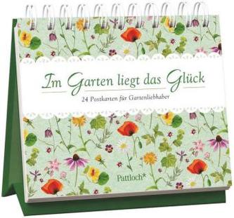 Im Garten liegt das Glück, Aufstellbuch