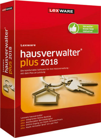 Lexware Hauverwalter Plus 2018, CD-ROM Lexware Hauverwalter Plus 2018, CD-ROM