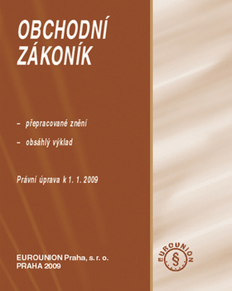Obchodní zákoník Obchodní zákoník