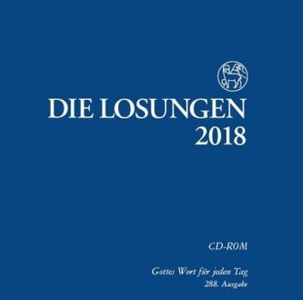 Die Losungen 2018, 1 CD-ROM