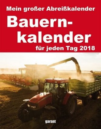 Bauernkalender 2018