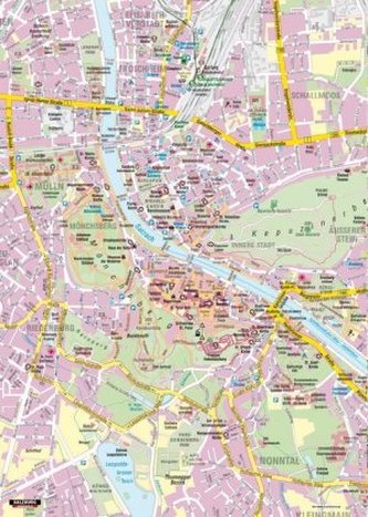 Geschenkpapier Salzburg