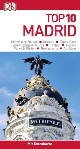 Top 10 Reiseführer Madrid, m. 1 Karte