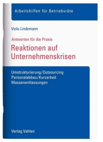 Reaktionen auf Unternehmenskrisen