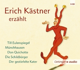 Erich Kästner erzählt, 5 Audio-CDs