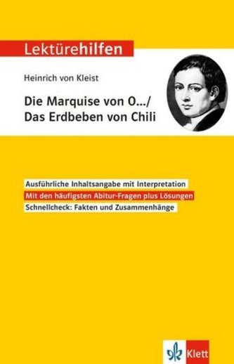 Lektürehilfen Heinrich von Kleist Die Marquise von O.../Das Erdbeben in Chili