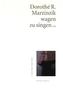 wagen zu singen