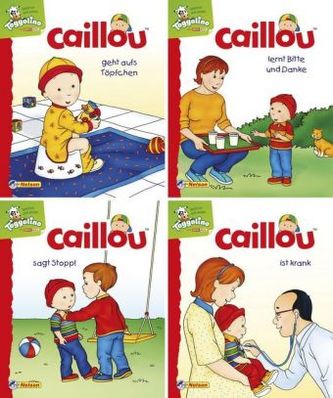 Caillou, 4 Hefte. Nr.17-20