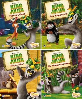 DreamWorks King Julien, 4 Hefte