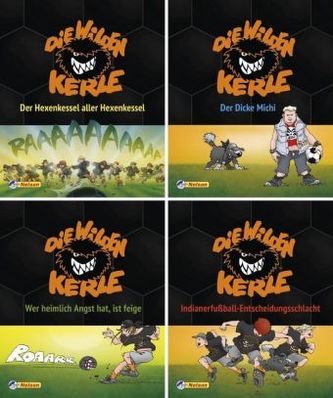 Die Wilden Kerle , 4 Hefte. Nr.1-4