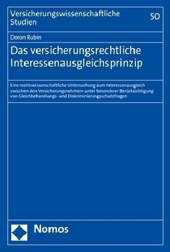 Das versicherungsrechtliche Interessenausgleichsprinzip