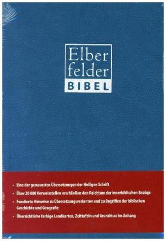 Elberfelder Bibel 2006, Standardausgabe ital. Kunstleder blau