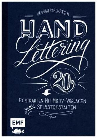 Handlettering: 20 Postkarten mit Motiv-Vorlagen zum Selbstgestalten