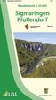 Topographische Wanderkarte Sigmaringen Pfullendorf