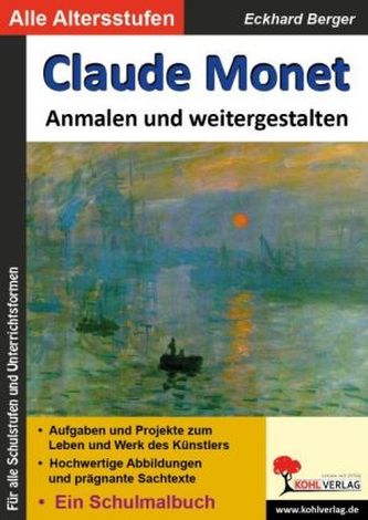 Claude Monet ... Anmalen und weitergestalten