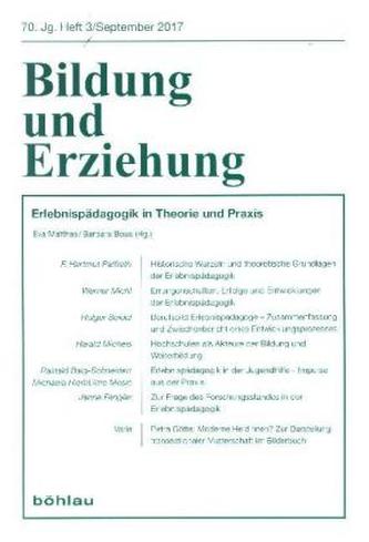 Erlebnispädagogik in Theorie und Praxis