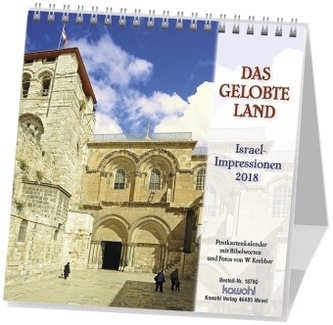 Das Gelobte Land, Postkartenkalender 2018