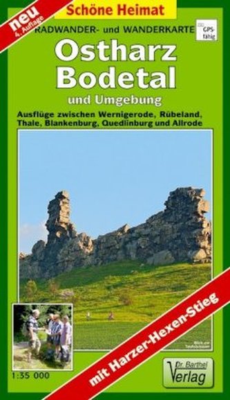 Doktor Barthel Karte Ostharz, Bodetal und Umgebung
