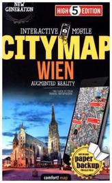 High 5 Edition Interactive Mobile Citymap Wien. Vienna